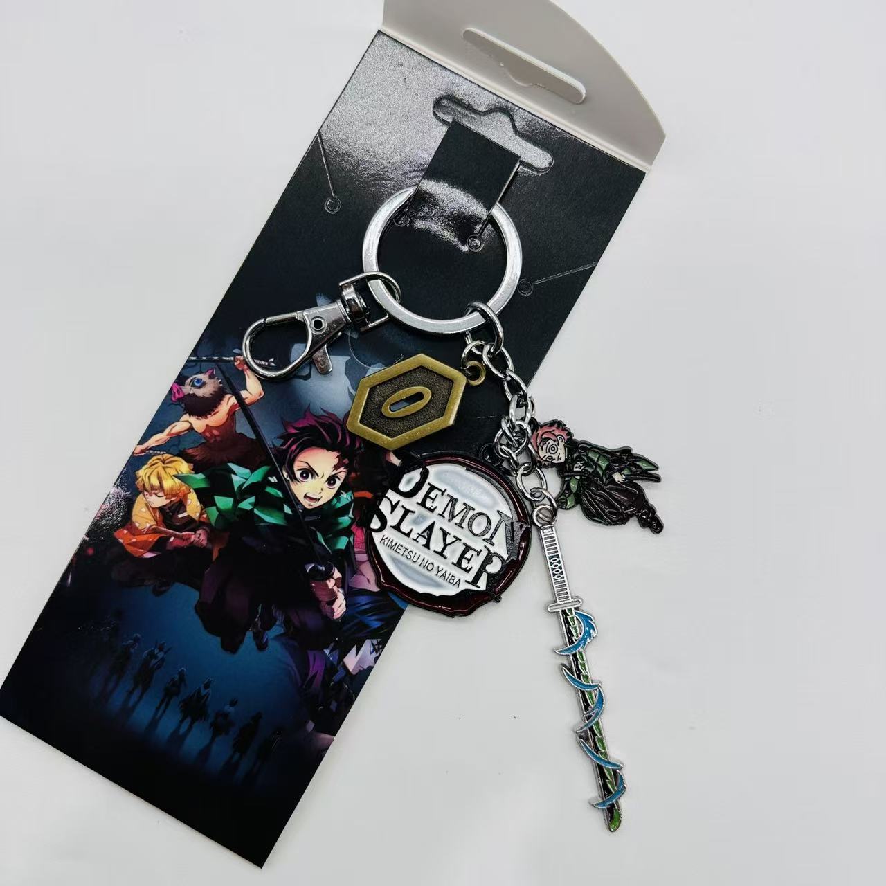 Demon slayer kimets anime keychain