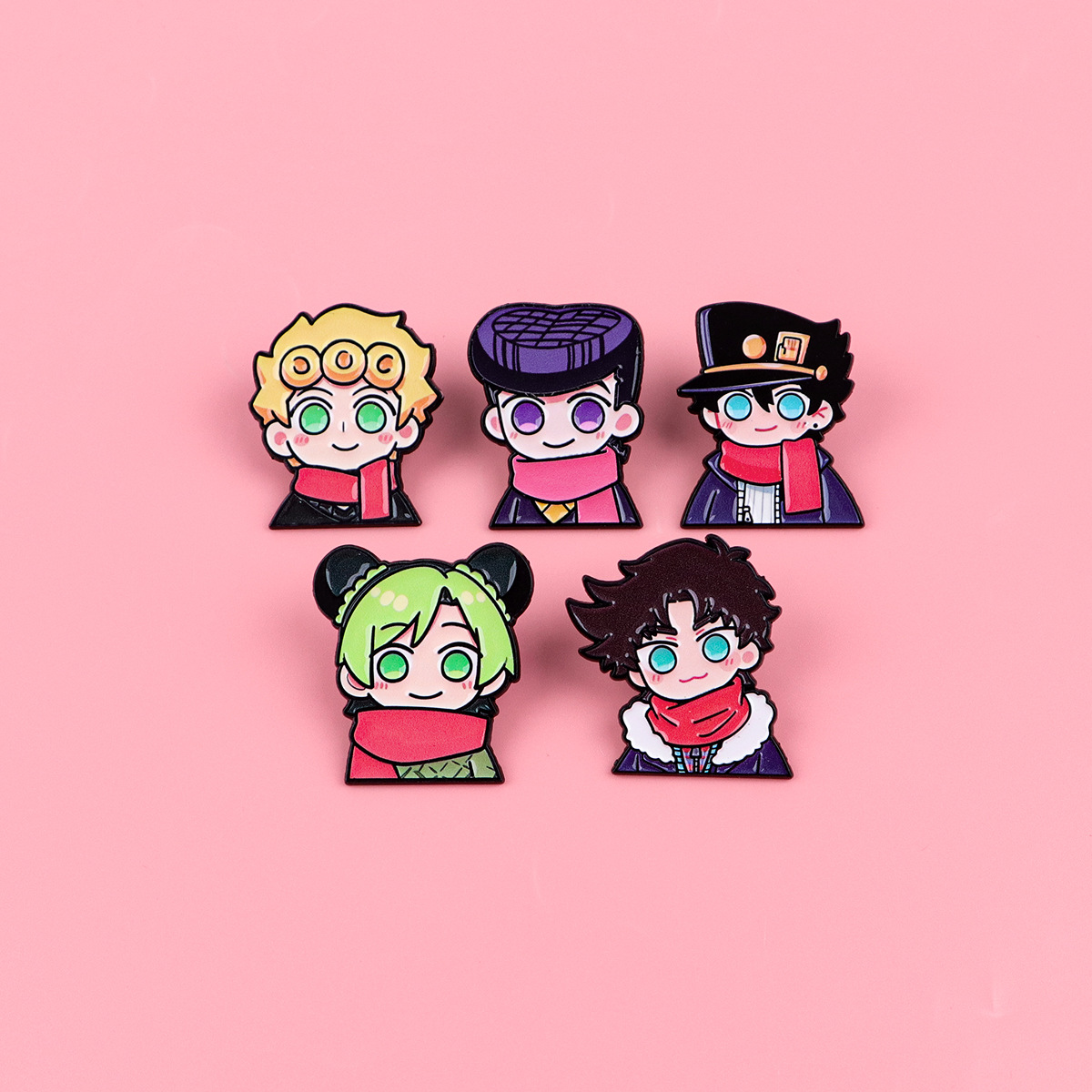 JoJos Bizarre Adventure anime pin