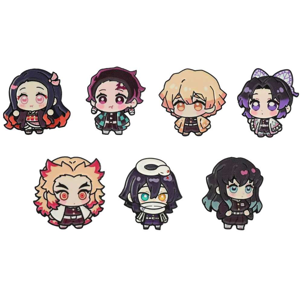 Demon slayer kimets anime pin