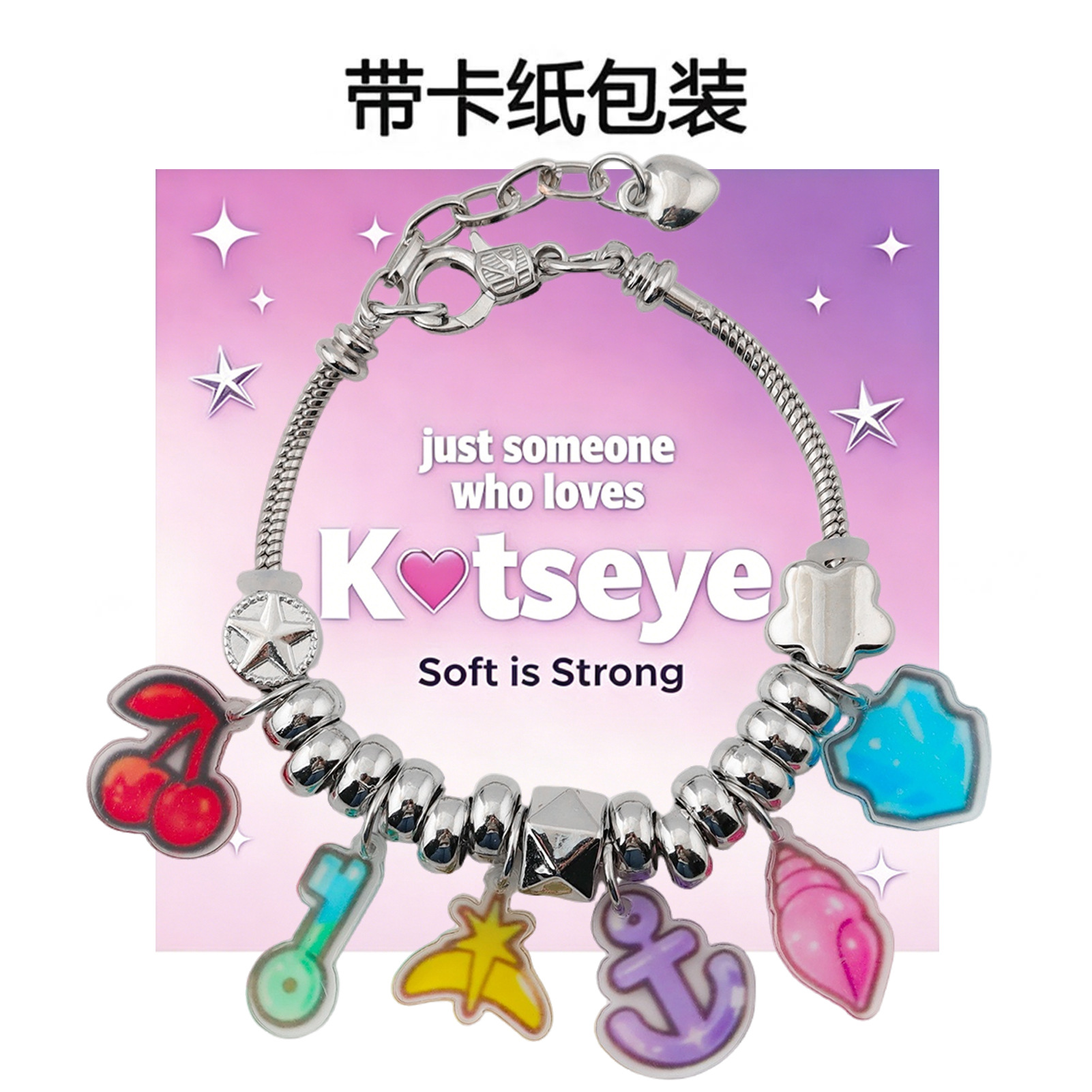 Kpop demon hunters anime bracelet