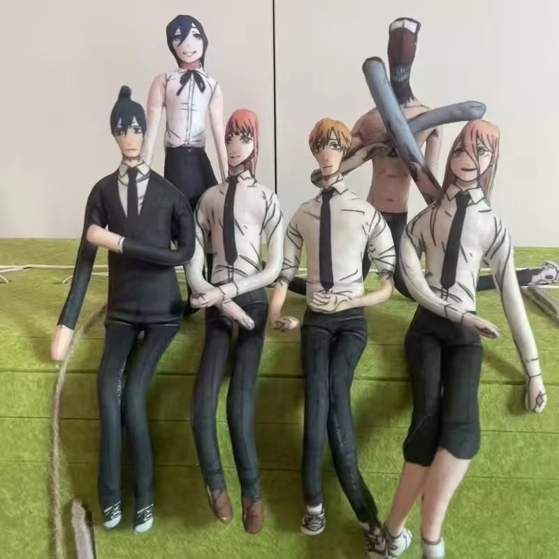 chainsaw man anime plush doll 28cm