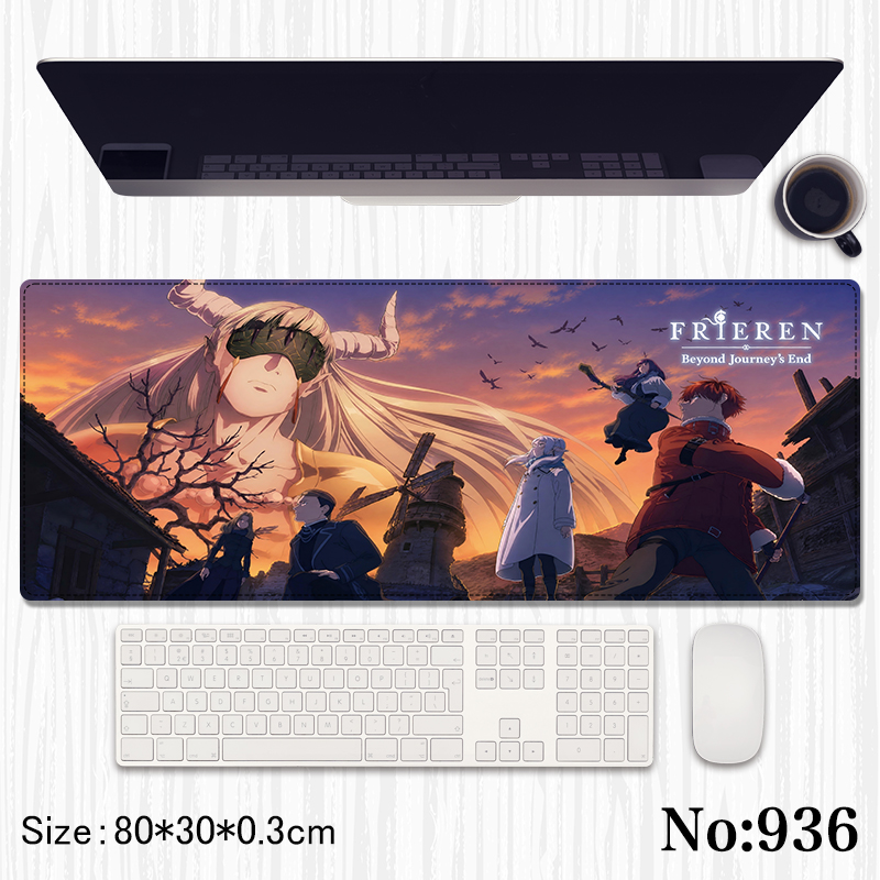 Sousou no Frieren anime mouse pad 80*30*0.3cm