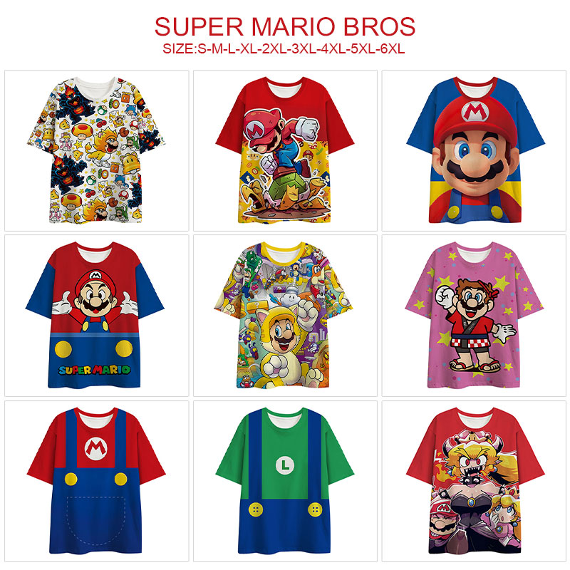 Super Mario anime T-shirt