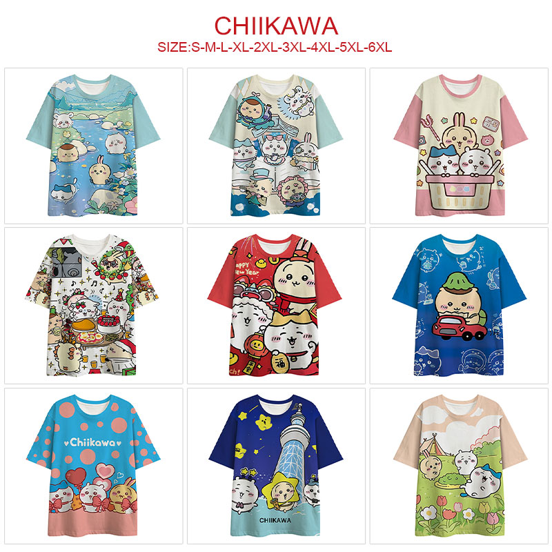 Chiikawa anime T-shirt