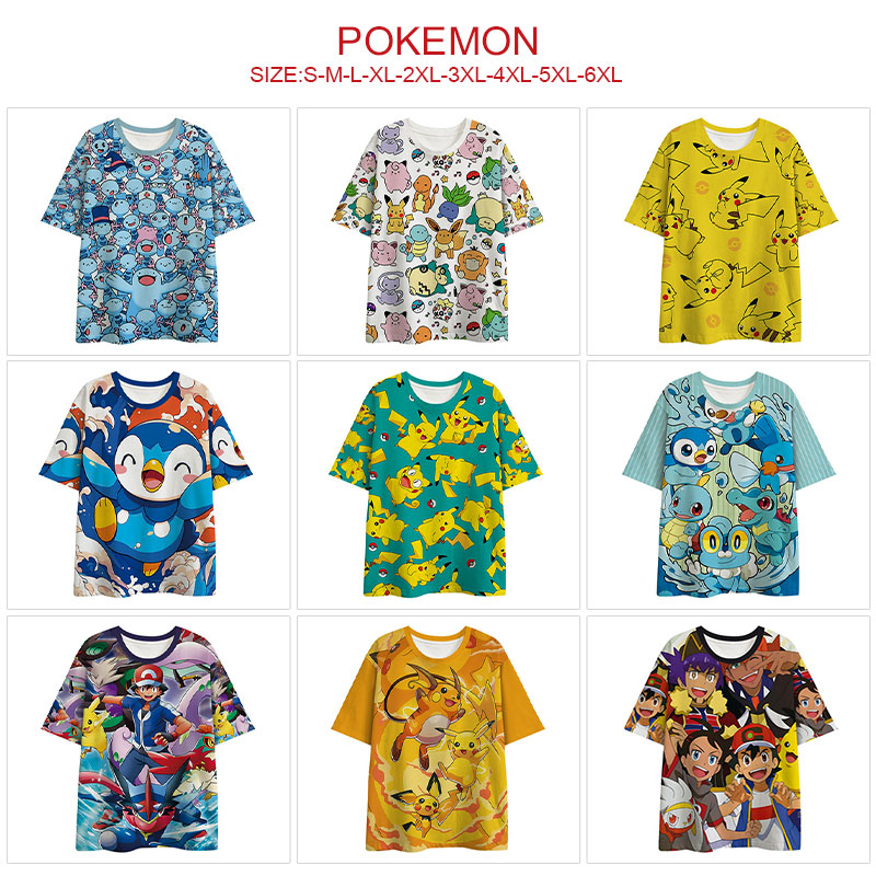 pokemon anime T-shirt