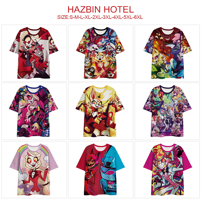Hazbin hotel anime T-shirt
