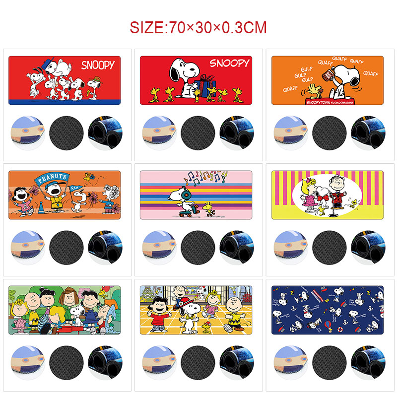 Snoopy anime Mouse pad 70*30cm