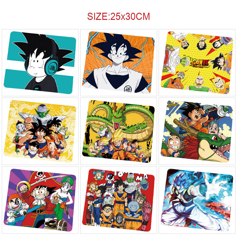 Dragon ball anime mouse pad 25*30cm