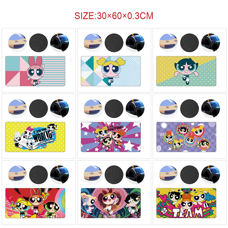 The Powerpuff Girls anime mouse pad 60*30cm