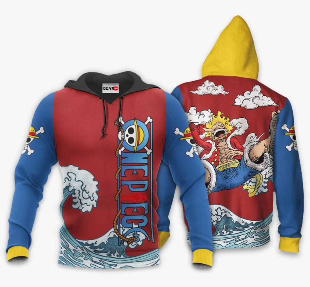 One Piece anime hoodie
