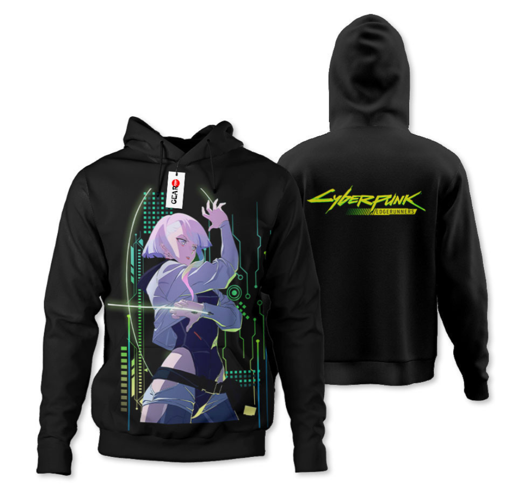 cyberpunk edgerunners anime hoodie