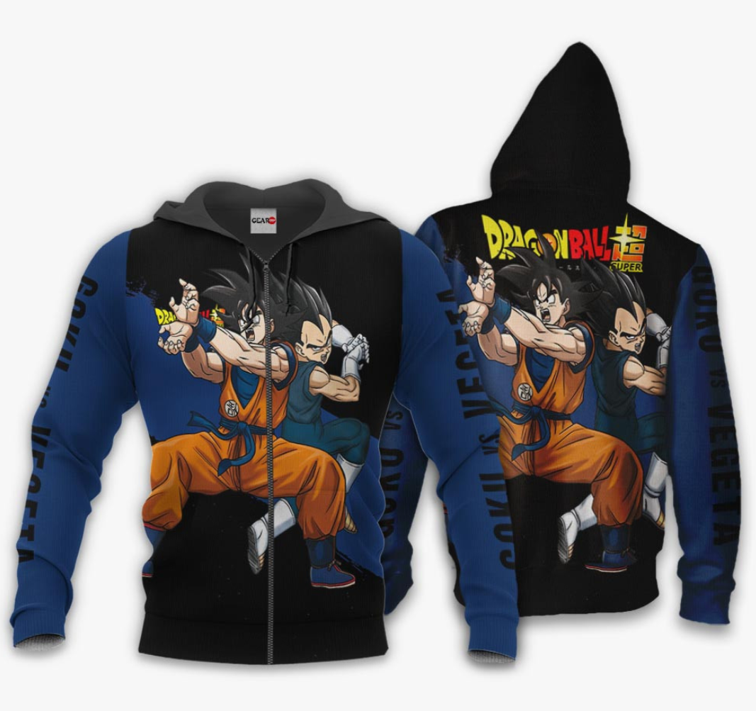 Dragon ball anime hoodie