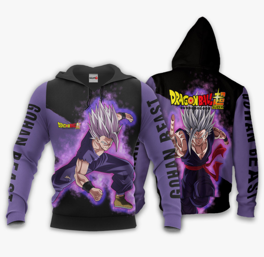 Dragon ball anime hoodie