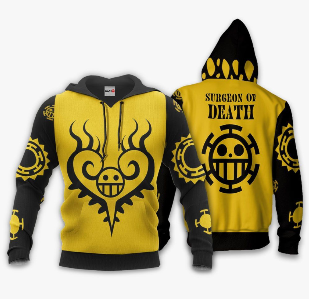 One Piece anime hoodie