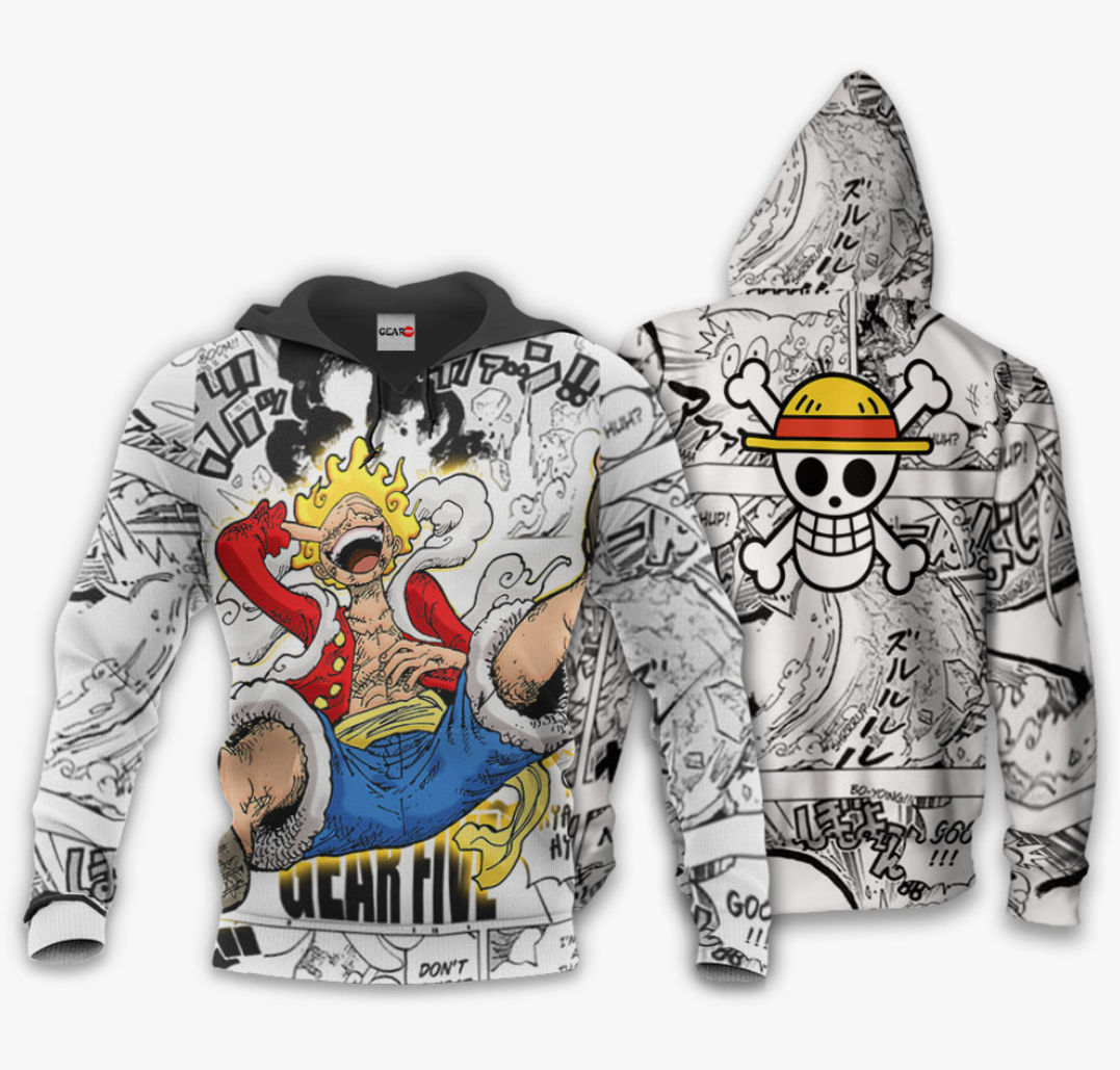 One Piece anime hoodie