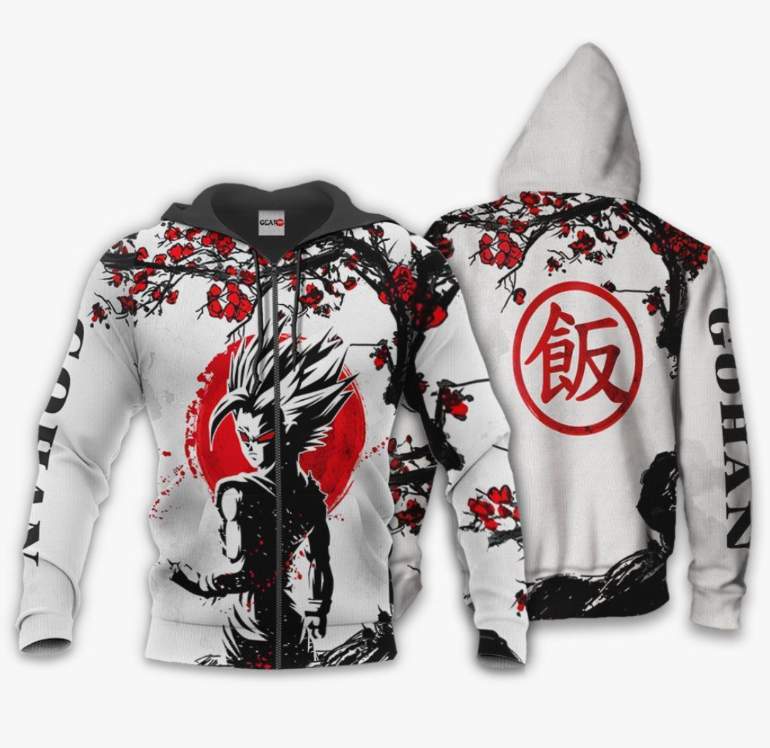 Dragon ball anime hoodie