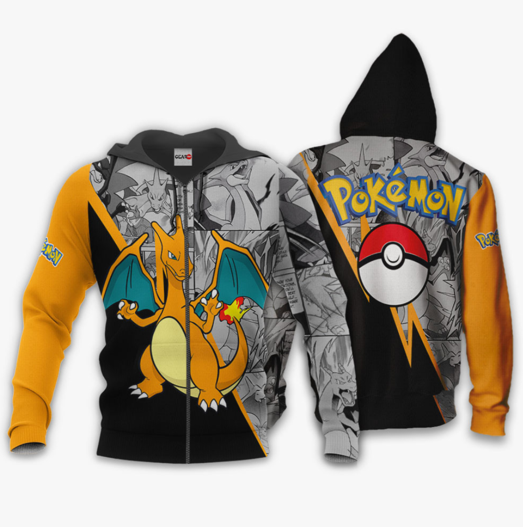pokemon anime hoodie