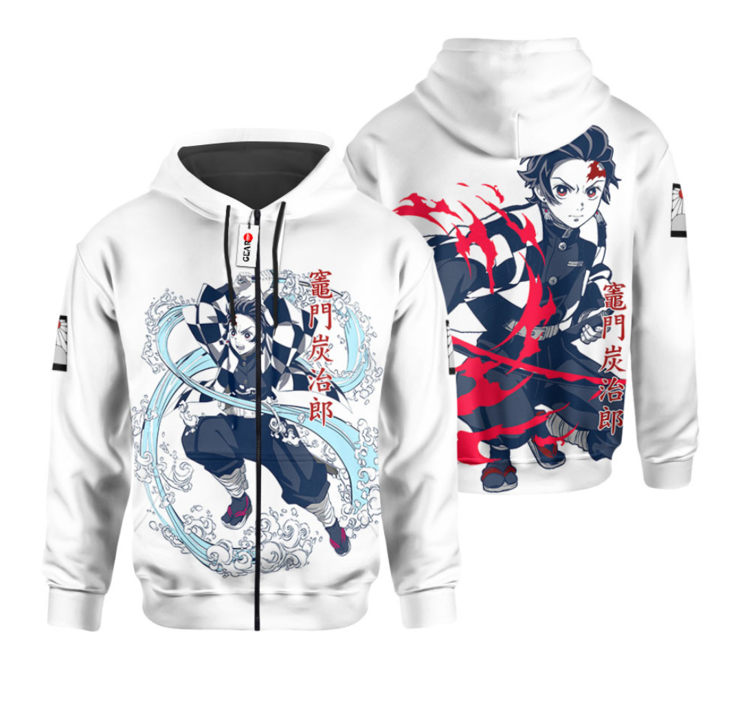 Demon slayer kimets anime hoodie