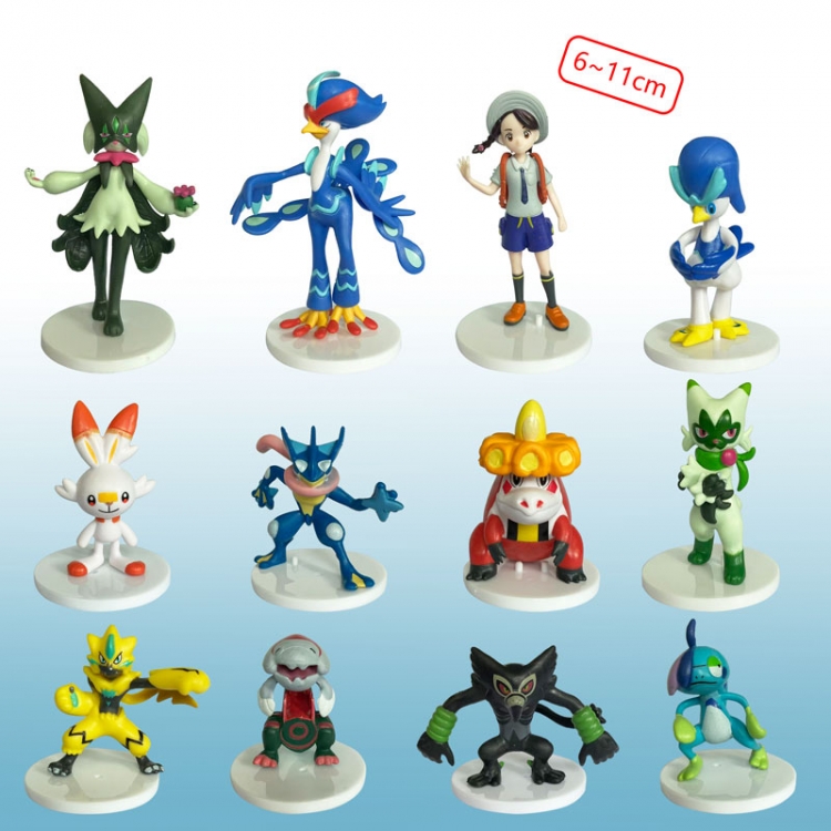 pokemon anime figure 6-11cm