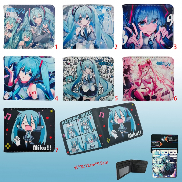 Hatsune Miku anime wallet