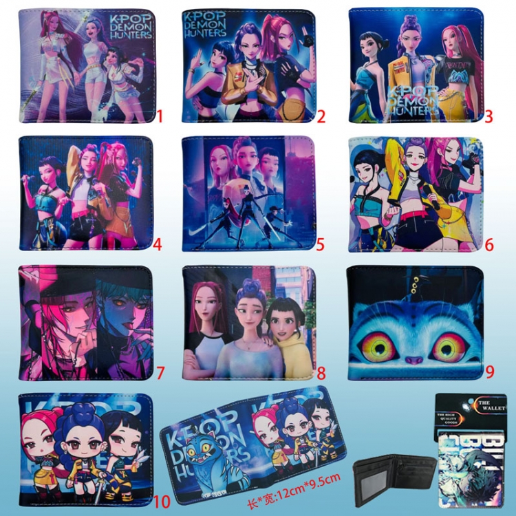 Kpop demon hunters anime wallet