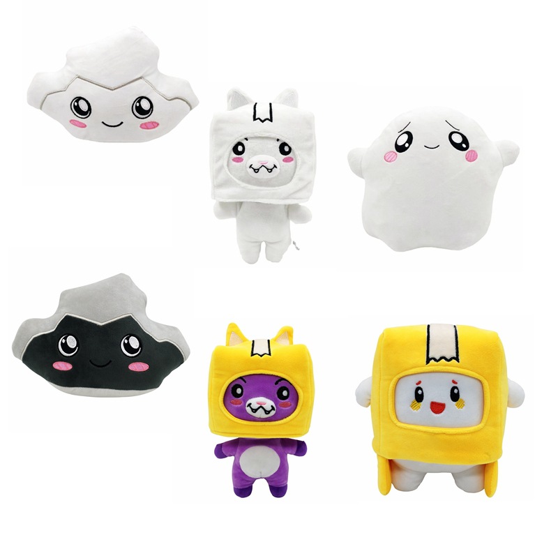 Lankybox anime plush doll