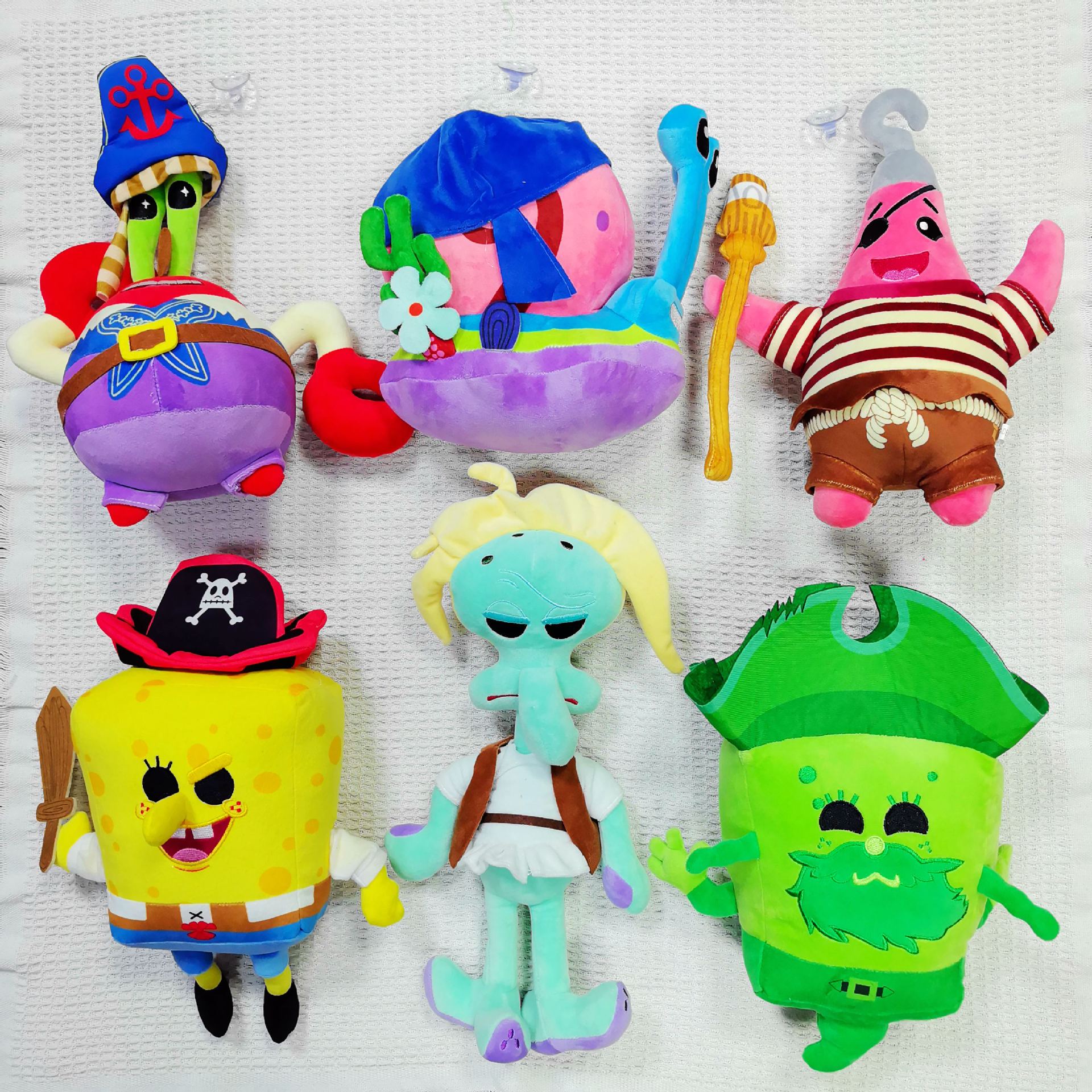 SpongBob anime  plush doll 21-37cm 12pcs a set