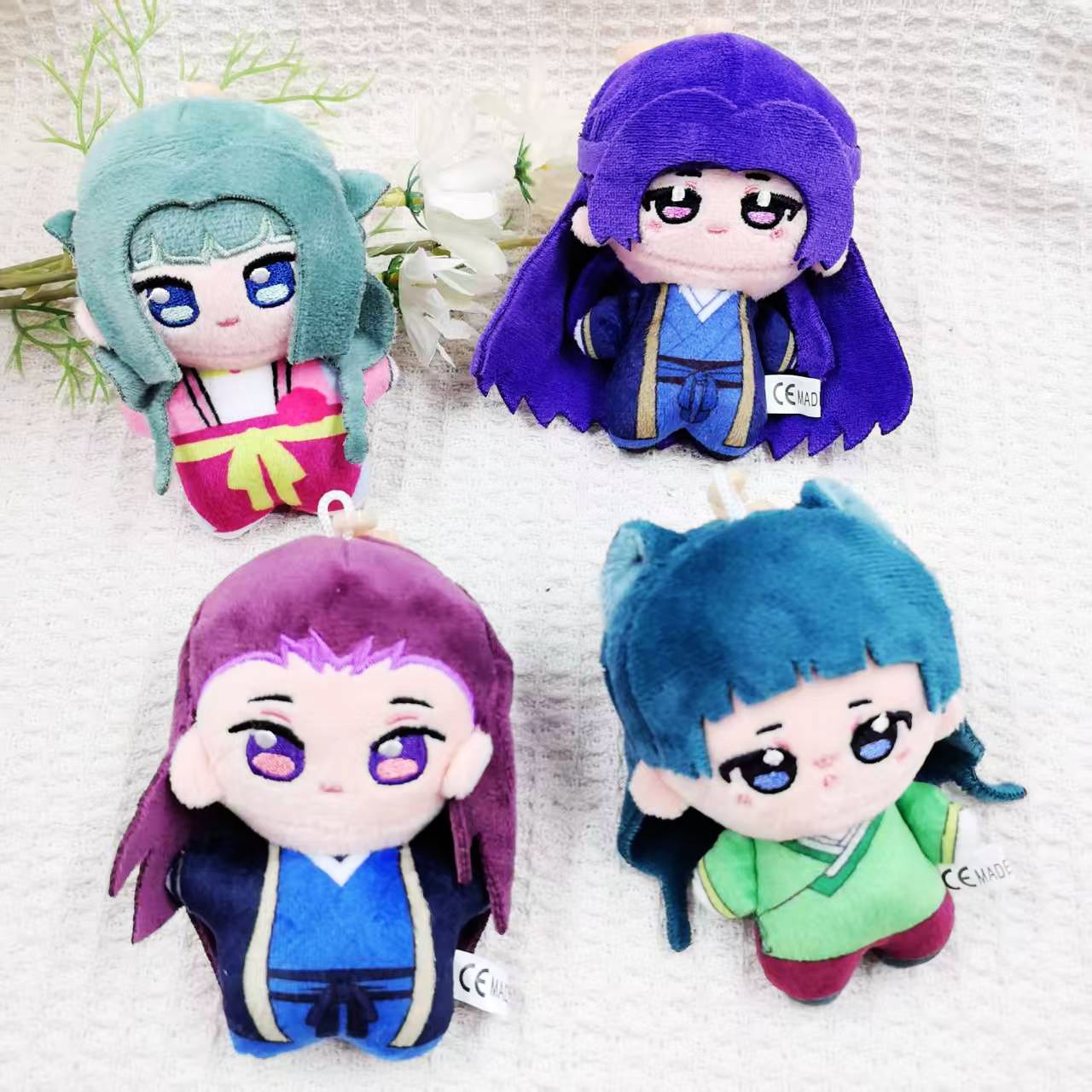 The Apothecary Diaries anime anime plush doll 10cm 4pcs a set