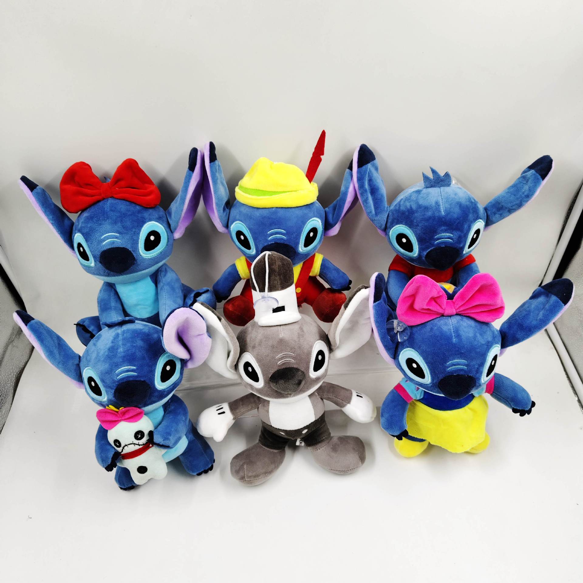 stitch anime plush doll 19-28cm