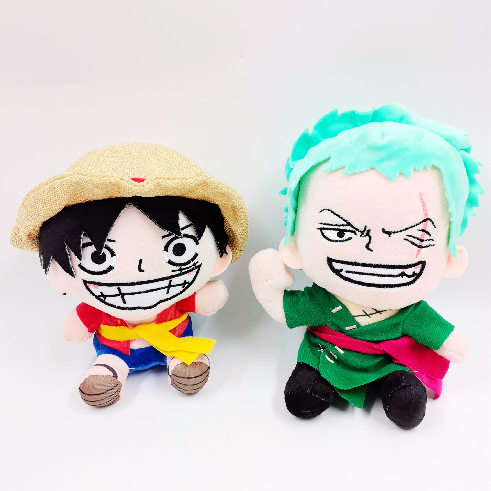 One Piece anime plush doll 13cm 12pcs a set