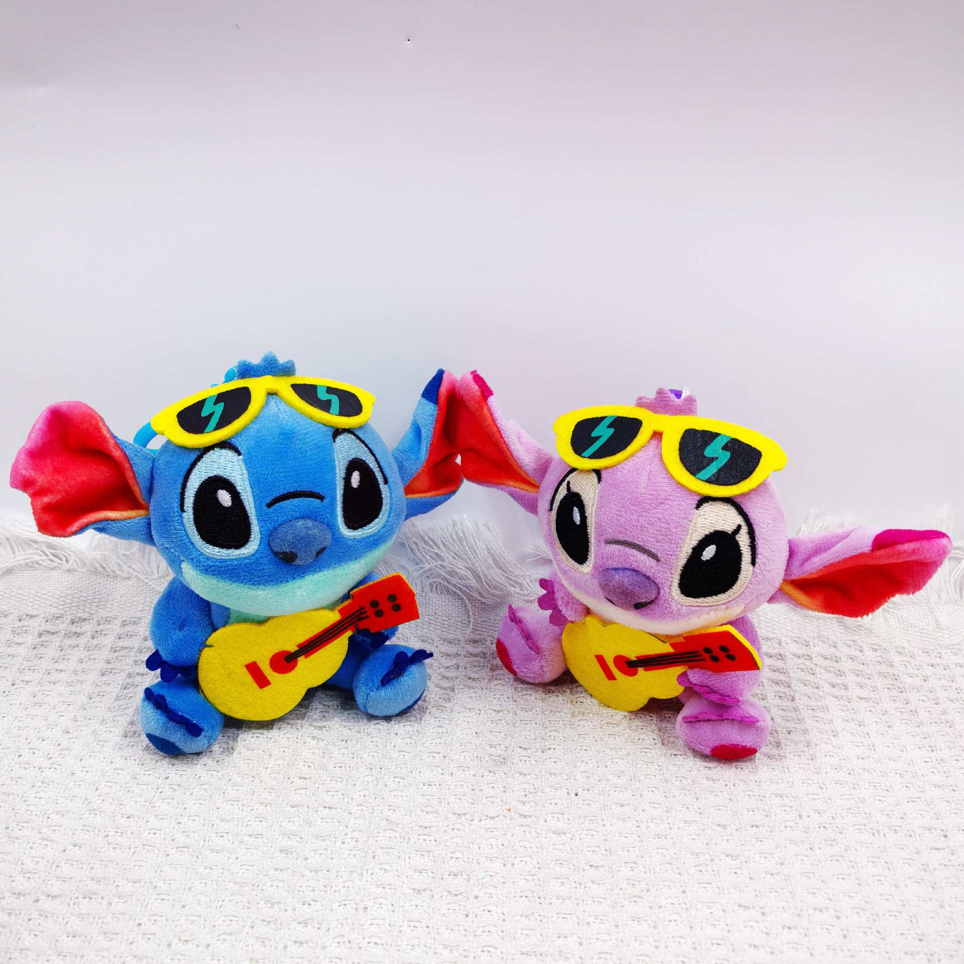 stitch anime plush doll 10-13cm 2pcs a set