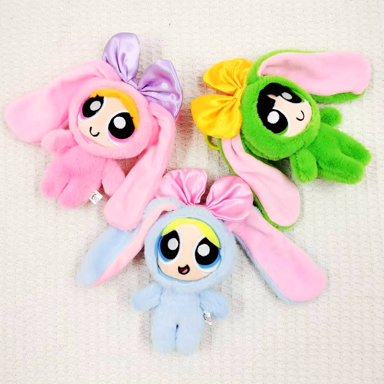 The Powerpuff Girls anime plush doll 4 inches 12pcs a set