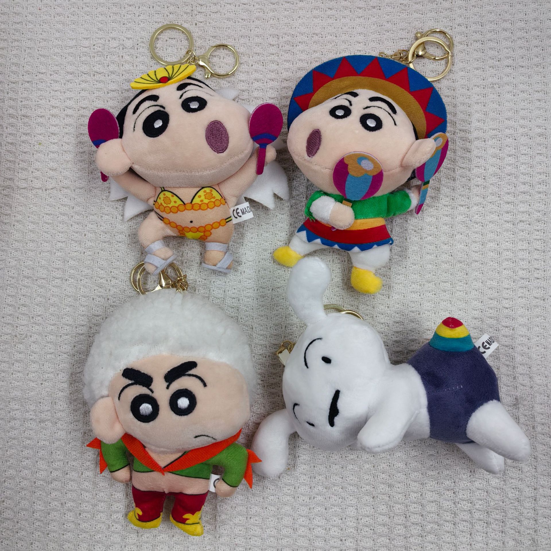 CrayonShin-chan anime plush doll 13cm 12 pcs a set