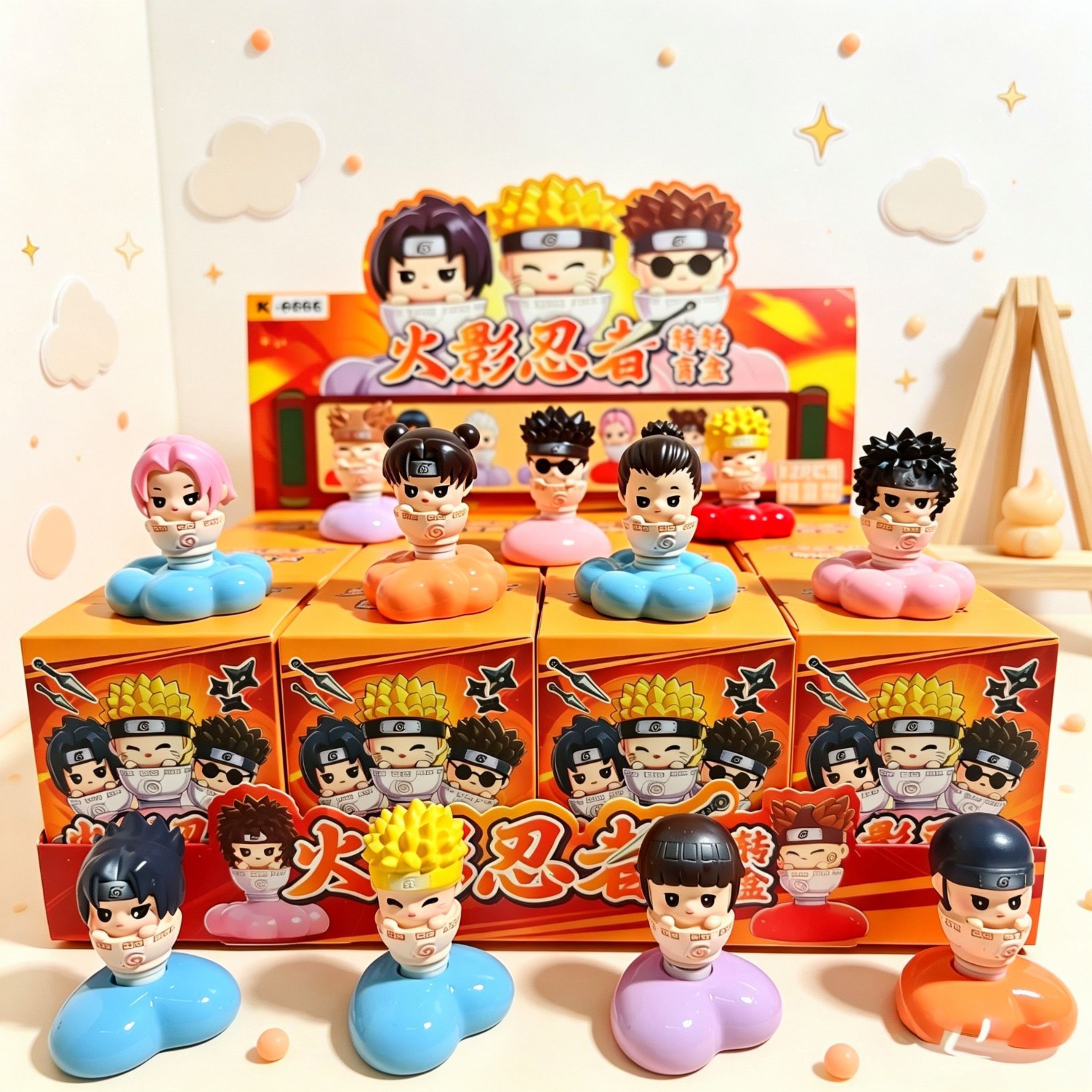 Naruto anime toy 12 pcs a set