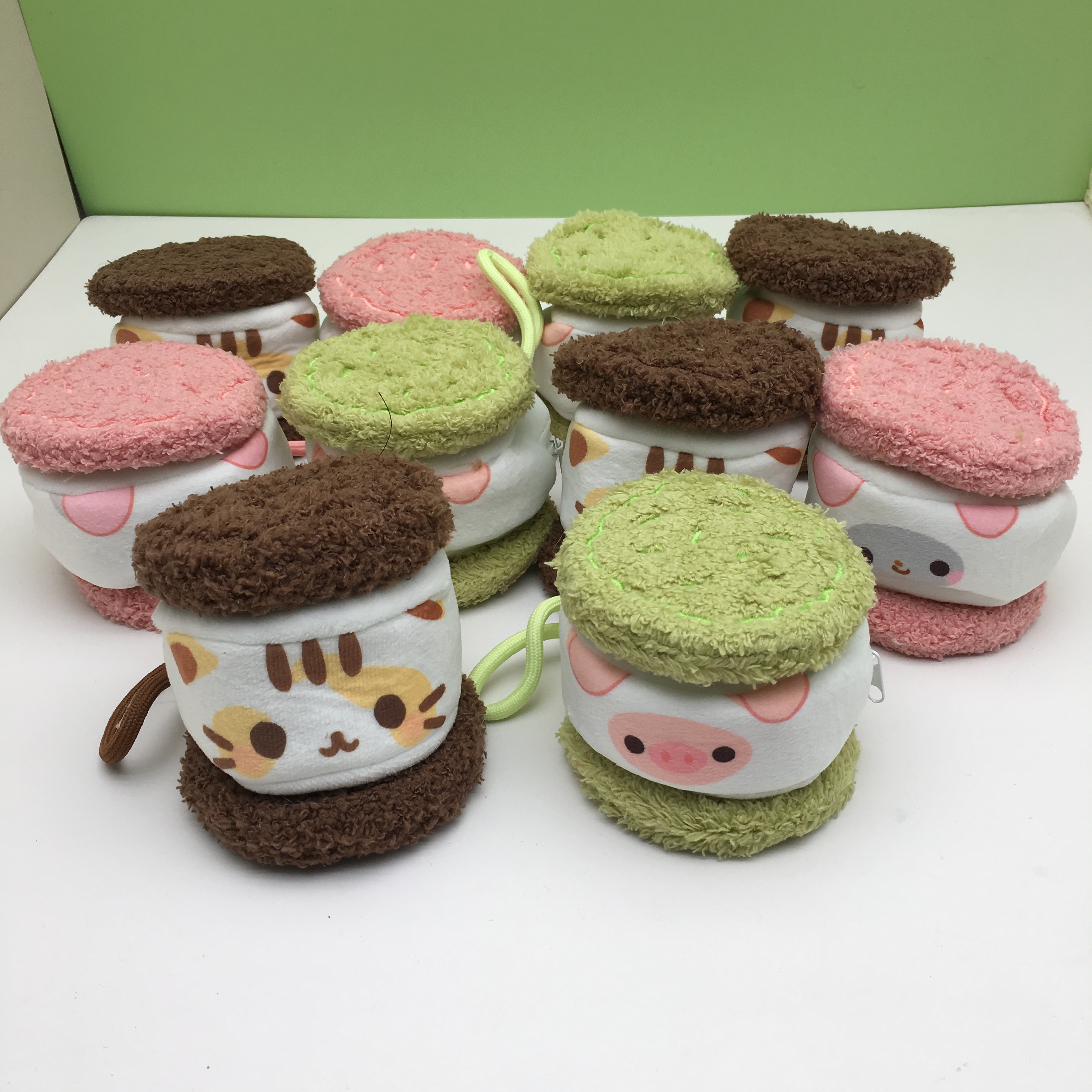 Plush doll 9cm 10pcs a set
