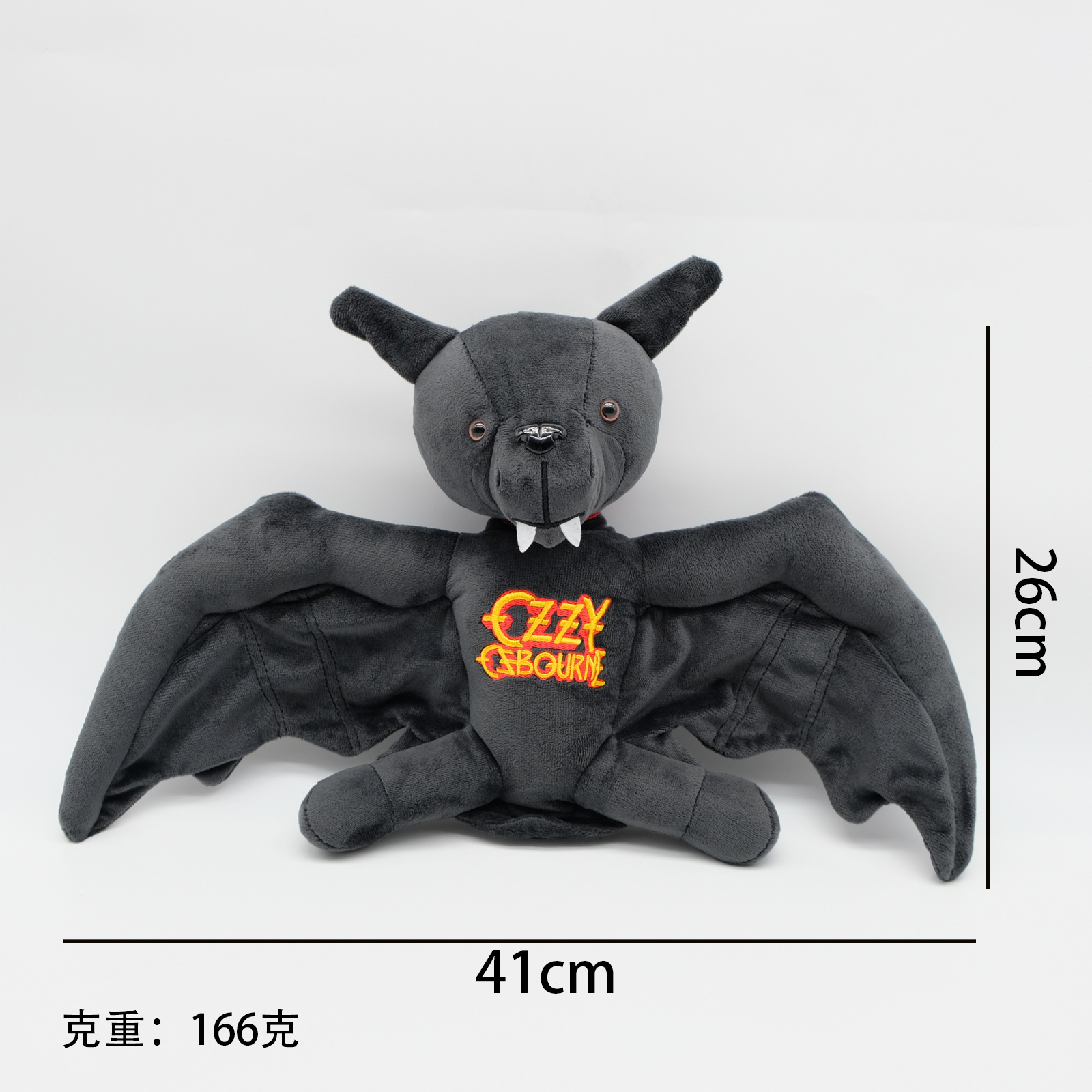 Ozzy osbourne bat anime plush doll 26cm