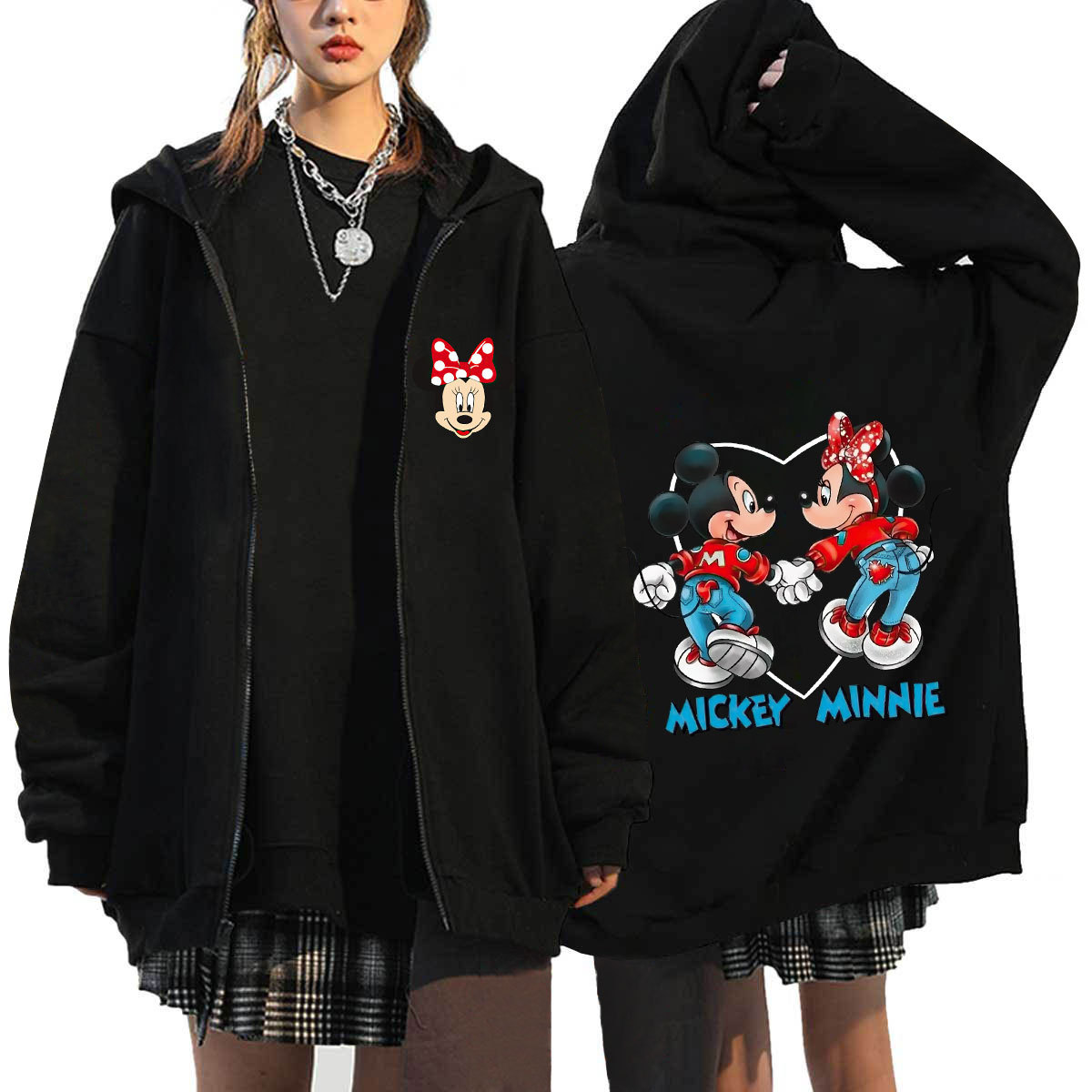 Disney anime hoodie