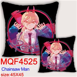 chainsaw man anime cushion 45*45cm