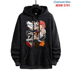 chainsaw man anime hoodie