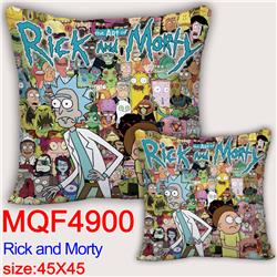 Rick and Morty anime cushion 45*45cm