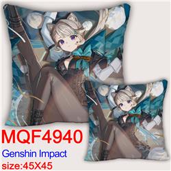 Genshin Impact anime cushion 45*45cm