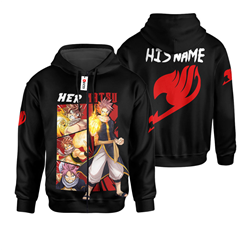 Fairy Tail anime hoodie