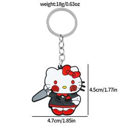 hello kitty anime keychain 5pcs a set