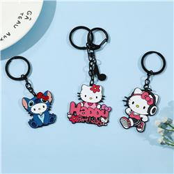 hello kitty anime keychain 5pcs a set