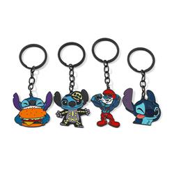 stitch anime keychain 5pcs a set