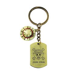 One Piece anime keychain