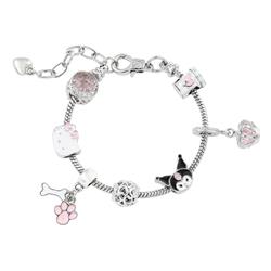 Kuromi anime bracelet