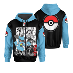 Pokemon anime hoodie