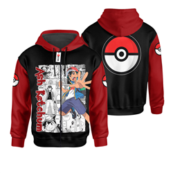 Pokemon anime hoodie