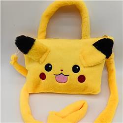 Pokemon anime plush shoulder bag 30*20*5cm